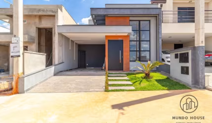 Casa em condomínio fechado com 3 quartos à venda na Avenida Doutor José Caetano Graziosi, 955, Wanel Ville, Sorocaba por R$ 915.000