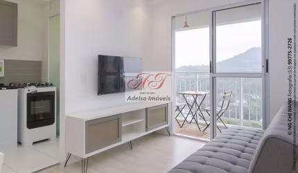 Imperdível: Apartamento à venda em Santos-SP, Morro Nova Cintra, 2 quartos, 1 sala, 1 vaga de garagem, 54,00 m² de área!