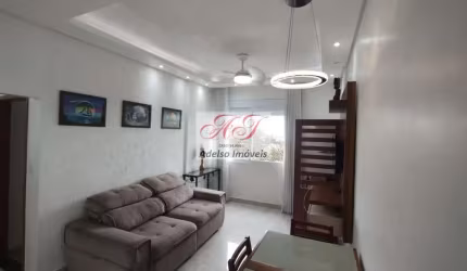 Apartamento à venda em Santos-SP, no Boqueirão, com 2 quartos, 1 sala, 1 vaga de garagem e 90m² de área.