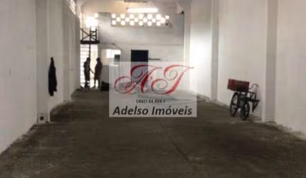 Galpão Comercial de Alto Padrão para Venda ou Locação em Santos-SP, Bairro Estuário, uma área, 2 Banheiros, 3 Vagas de Garagem.