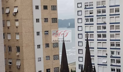 Excelente oportunidade de locação de apartamento no Boqueirão, Santos-SP: 1 quarto, 1 sala, 1 banheiro, 32m² de área.