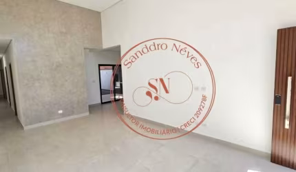 Casa Térrea à VENDA -3 Dorm. 1 Suite R$ 899.000- 135m - Cond. Villagio Wanel - Sorocaba SP