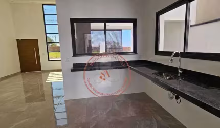 Casa Térrea à VENDA -3 Dorm. 1 Suite - R$ 850.000- 135m - Cond. Vilagio Wanel - Sorocaba