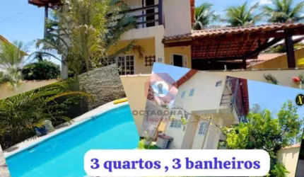 Casa com 3 dormitórios à venda, 150 m² por R$ 550.000 - Condado de Maricá - Maricá/RJ