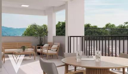 Apartamento com 2 dormitórios à venda, 56 m² por R$ 449.000,00 - Água Verde - Blumenau/SC