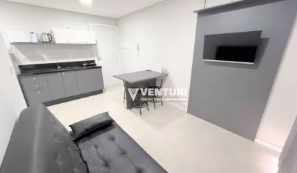 Apartamento com 1 dormitório, 30 m² - venda por R$ 340.000,00 ou aluguel por R$ 2.469,64/mês - Boa Vista - Blumenau/SC