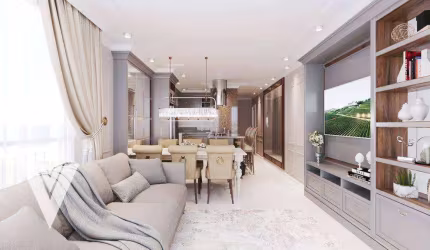 Apartamento com 3 dormitórios à venda, 91 m² por R$ 1.150.000,00 - Balneário Perequê - Porto Belo/SC