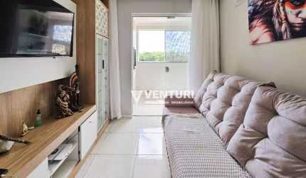 Apartamento com 2 dormitórios à venda, 56 m² por R$ 280.000,00 - Passo Manso - Blumenau/SC