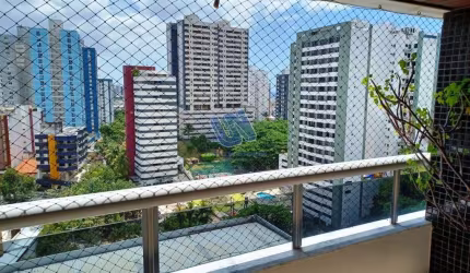 Apartamento Cobertura nascente 4 Suites sendo 3 suítes mais gabinete com 492,21m2 na Pituba