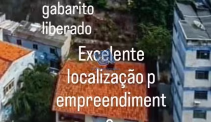 Terreno com 480m2 na Barra com gabarito liberado para edificação