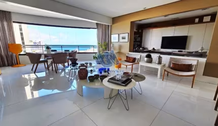 Apartamento nascente 3 Suites com vista mar 192m2 na Ondina