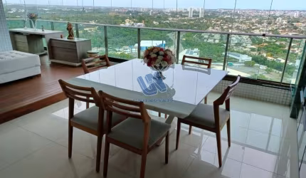 Apartamento com 3 suítes sendo 1 suíte master ampliada 150m2 no Maison Biarritz em Patamares