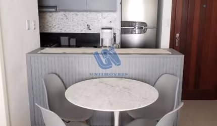 Apartamento para VENDA no Caminho das Arvores Quarto e Sala Mobiliado 48m2