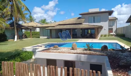 Casa em Condomínio Duplex com 6 suítes sendo 2 suíte máster 650m2 em Interlagos-Camaçari
