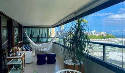 Apartamento 3 Suítes com vista mar 183m2 na Barra