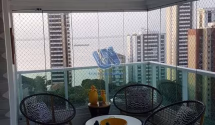 Apartamento 2 suítes com sala ampliada 134m2 no Canela
