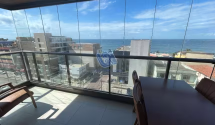 Apartamento quarto e sala com vista mar 53m2 na Barra