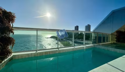 Cobertura 2 quartos suítes no Costa Espanha com 120m2 na Ondina