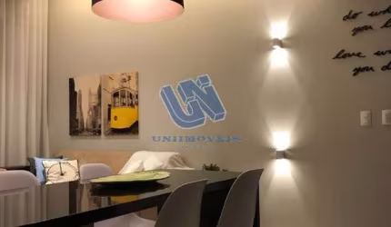 Lindo Apartamento Decorado quarto e sala no Caminho das Árvores 45m2 (Taxas Inclusas)