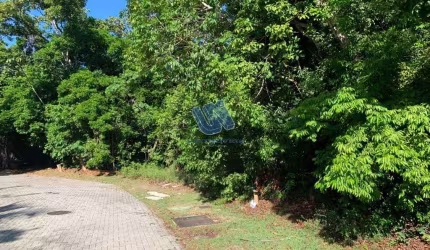 Terreno no condomínio Praia Bella com área 700m2  plano em Praia do Forte.