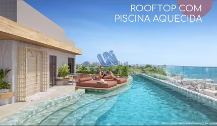 Apartamento tipo Studio 31,43m2 na Ondina