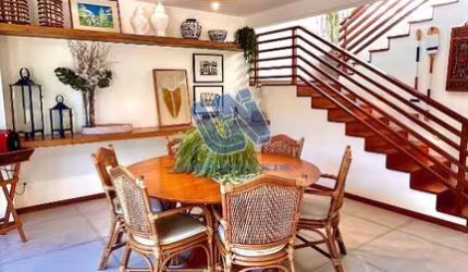 Casa Duplex em Condomínio 5 suítes 630,00m2 em Piscinas Naturais II - Praia do Forte