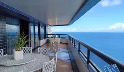 Apartamento 4 Suites sendo 1 suite master com vista para Baia de Todos os Santos 288m2 na Vitória