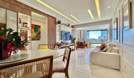 Apartamento decorado nascente 2 suítes sendo 1 com closet 83m2 no Canela