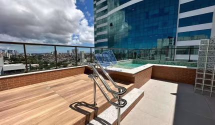 Apartamento tipo Studio com varanda 25m2 no Caminho das Árvores