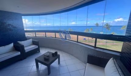 Apartamento mobiliado e decorado 2 suítes com vista mar 79,45m2 no Costa Azul