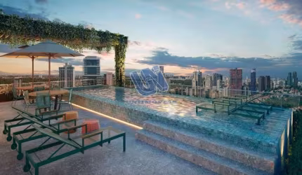 Apartamento tipo Studio com varanda gourmet 26,62m2 no Urban Carminho das Arvores
