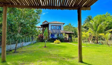 Linda Casa com 112m2 na Península de Maraú em Taipu de Fora/BA