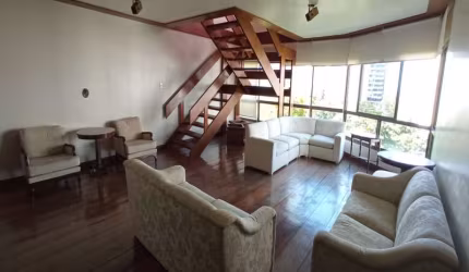 Apartamento Cobertura tríplex 4 quartos com 3 suites sendo 1 suite com closet 517m2 no Horto Florestal