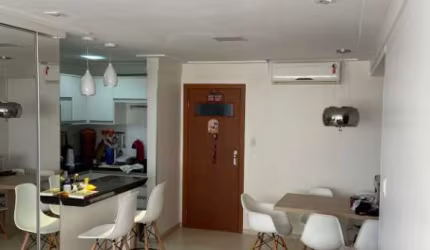 Apartamento Nascente mobiliado 2 quartos + Home sendo 1 Suíte 72m2 em Armação