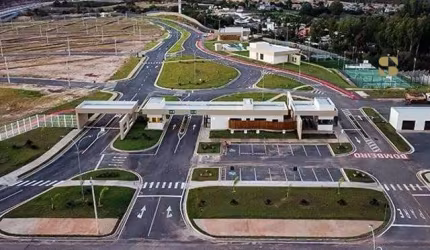 Terreno em condomínio fechado à venda na Arquiteto Hélder Cândia, 34, Ribeirão do Lipa, Cuiabá por R$ 360.000