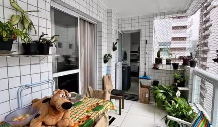 Apartamento Mobiliado de 1 Dormitório no Canto do Forte com +10 Ítens de Lazer