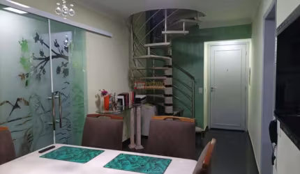 Cobertura Duplex no Bairro Casa Branca em Santo André