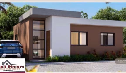 Casas térreas 3 quartos suíte em Condominio fechado