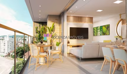 Apartamento composto por 03  dormitórios sendo 1 suíte, bairro América, Joinville, SC.