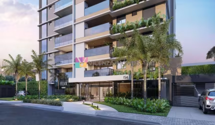 Lançamento apartamento com 3 suítes, sendo 1 suíte master, área privativa de 136m², bairro Atiradores, Joinville/SC.