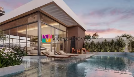 Belíssima cobertura plana com 385,20m², 4 suítes, bairro América, Joinville/SC