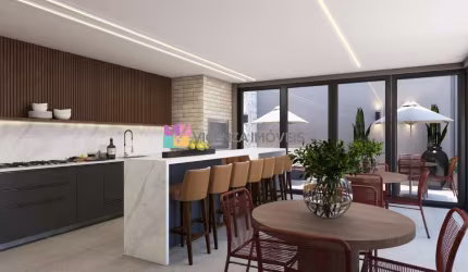 Apartamento com 2 dormitórios, sendo 1 suíte, bairro Saguaçu.