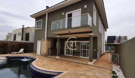 Casa com 3 quartos à venda, 332 m² por R$ 2.300.000 - Condomínio Jardim Paradiso - Indaiatuba/SP