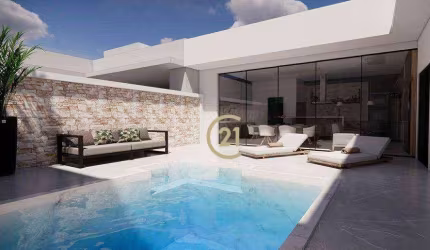 Casa térrea com 3 suítes à venda no condomínio Jardim Laguna - Indaiatuba/SP - CA2775
