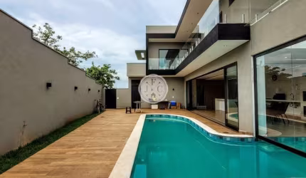 Casa em condomínio fechado com 4 quartos à venda na Avenida Luiz Eduardo Toledo Prado, 4300, Vila do Golf, Ribeirão Preto por R$ 3.190.000