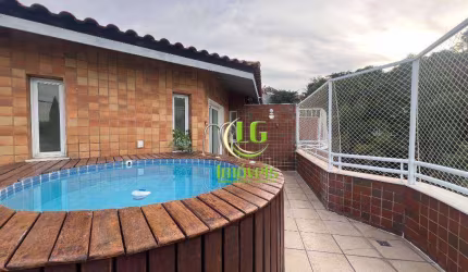 Cobertura com 2 suítes à venda, 130 m² por R$ 1.550.000 - Camboinhas - Niterói/RJ