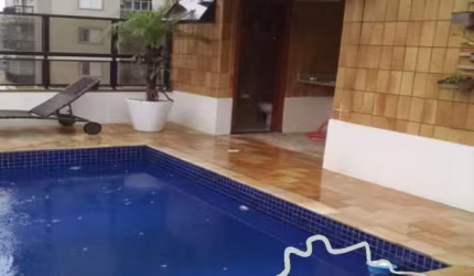 LINDO APARTAMENTO COBERTURA TRIPLEX 400M² EM SANTOS