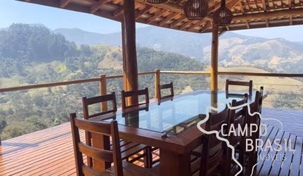 MARAVILHOSA CHÁCARA 2,1 HECTARES, COM VISTA EXUBERANTE E CHALÉ DE ALTO PADRÃO !