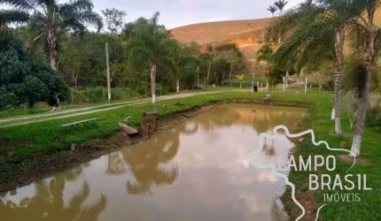CHÁCARA 10.000M² FORMADA COMO PESQUEIRO EM PARAIBUNA !
