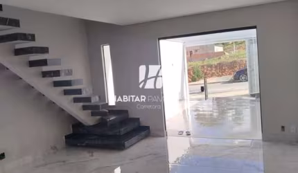 Casa em condomínio fechado com 3 quartos à venda no Severina, Ribeirão das Neves  por R$ 360.000